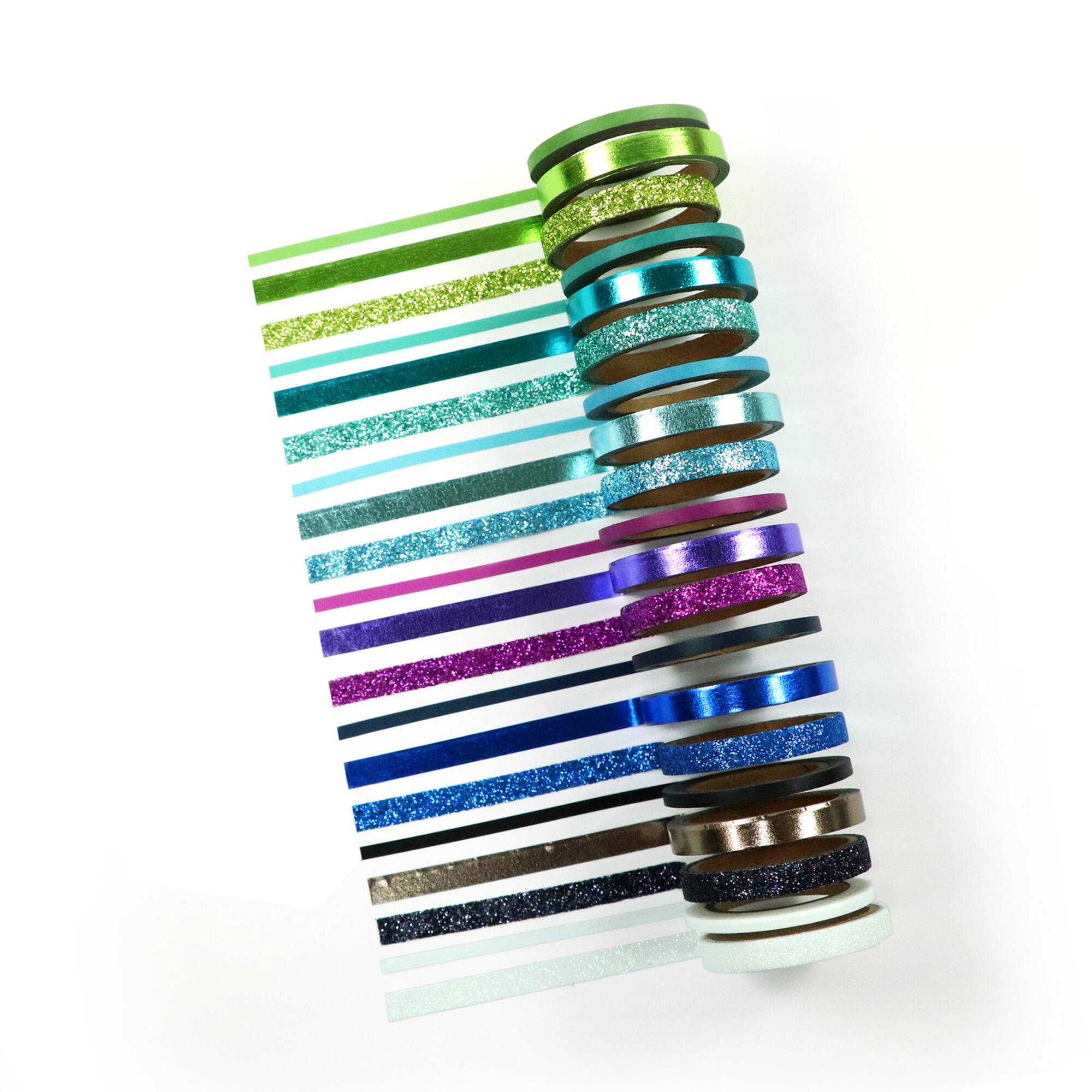Blues Narrow Crafting Tape Set by Recollections™